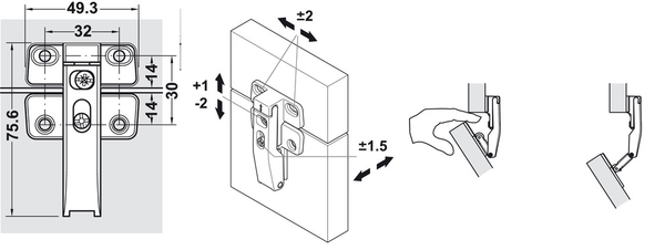 BISAGRA CONECTANTE PARA FREE FOLD