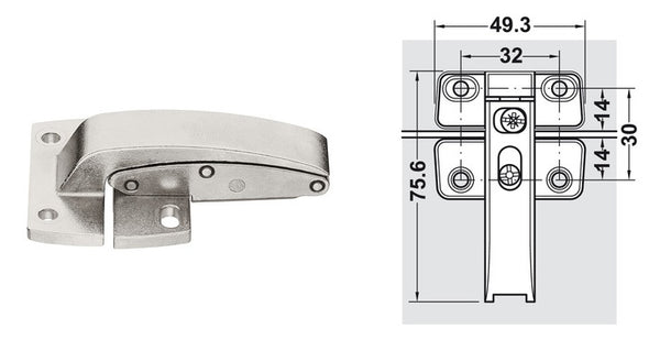 BISAGRA CONECTANTE PARA FREE FOLD