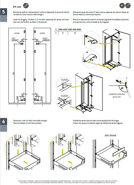 COLUMNA EXTRAIBLE 295M 1880MM ALTO Y 450MM ANCHO ORION/CONCRETE GREY SIGE