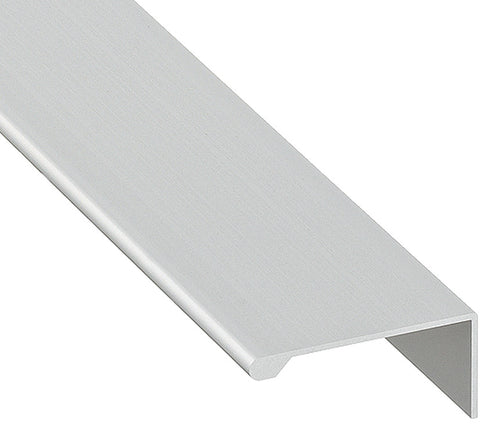 TIRADOR DE PERFIL "L"  SILVER SLIM ALUMINIO 2500MM