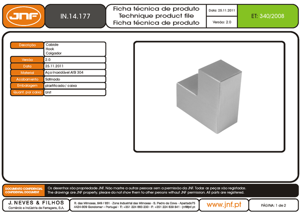 PERCHA "QUADRO"