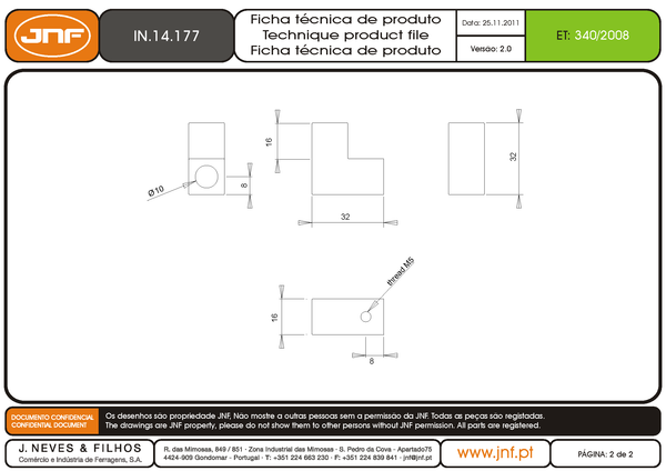 PERCHA "QUADRO"