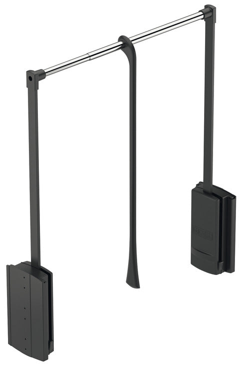 COLGADOR ABATIBLE PARA CLOSETS 770-1200 10KG BLK/CR