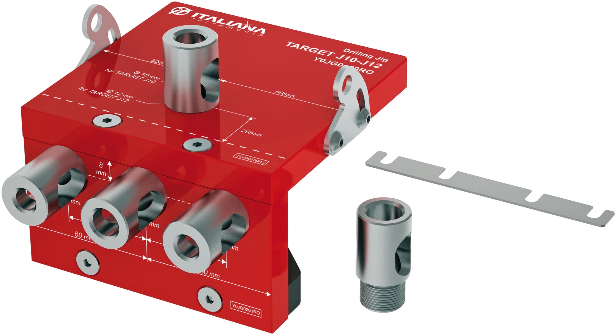 TARGET - PLANTILLA J10/J12 PARA PANEL 16 Y 18 MM