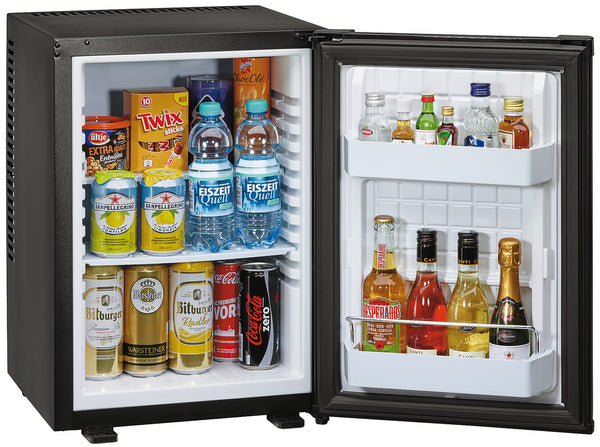 MINIBAR 40 LTS PTA CRISTAL NEGRO EF CLASS A+