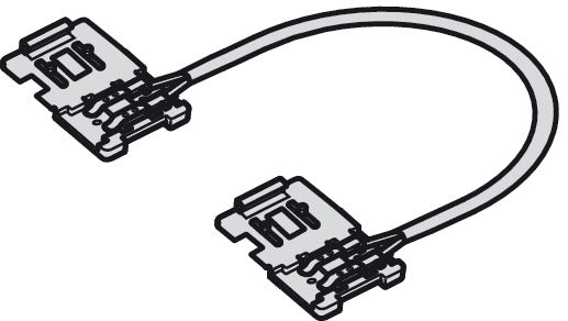 CABLE CONEXIÓN CON CLIP P/BANDA LED LOOX 10MM-12V 1MTR